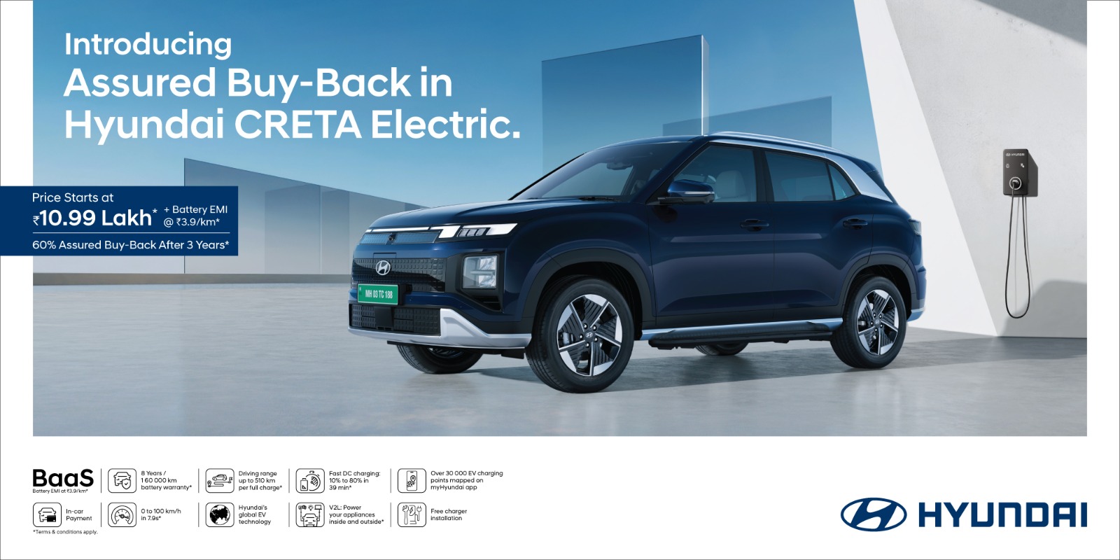 Hyundai Motor India Strengthens EV Ownership Confidence with Assured Buyback Program for Hyundai CRETA Electric